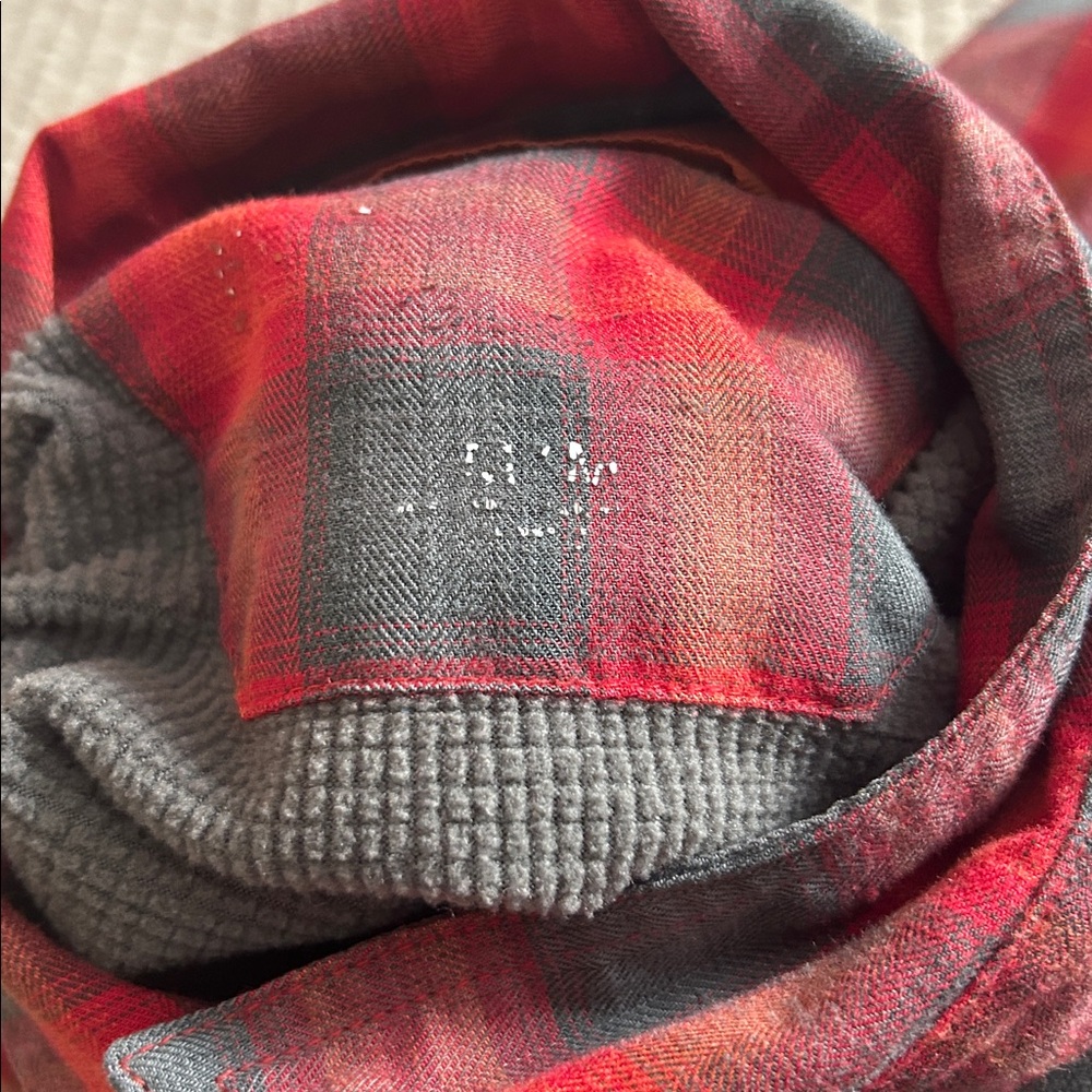 Simms Thermal Lined Plaid Button Front Plaid Shir… - image 3